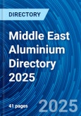 Middle East Aluminium Directory 2025- Product Image