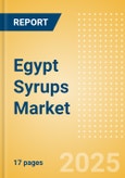 Egypt Syrups (Syrups and Spreads) Market Size, Growth and Forecast Analytics, 2023-2028- Product Image