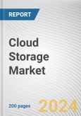 Cloud Storage Market: Global Opportunity Analysis and Industry Forecast, 2024-2033- Product Image