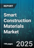 Smart Construction Materials Market by Material (Coatings, Concrete, Glass), Function (Chromoactive Materials, Electrochromic Materials, Electrorheological Fluids), Application - Global Forecast 2025-2030- Product Image