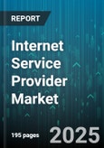 Internet Service Provider Market by Type (Fiber Optic Networks (FTTX), Satellite-Based Networks, Wireless Technologies), Category (Tier 1 ISP, Tier 2 ISP, Tier 3 ISP), Application, End-User - Global Forecast 2025-2030- Product Image