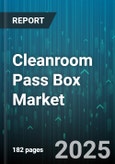 Cleanroom Pass Box Market by Type (Dynamic Pass Box, Static Pass Box), Material Type (Polypropylene, Stainless Steel), Component, Door Interlock Mechanism, Application, Distribution Channels - Global Forecast 2025-2030- Product Image