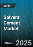 Solvent Cement Market by Product Type (ABS Solvent Cement, CPVC Solvent Cement, PVC Solvent Cement), Viscosity (Heavy bodied, Medium bodied, Regular bodied), Application, Distribution Channel - Global Forecast 2025-2030- Product Image