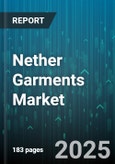 Nether Garments Market by Products (Dungarees, Formal Pants, Jeans), Material (Cotton, Silk, Synthetic), Gender, Sales Channel, Age Group - Global Forecast 2025-2030- Product Image