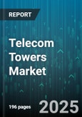 Telecom Towers Market by Type (Guyed Tower, Lattice Tower, Monopole Towers), Fuel Type (Non-Renewable, Renewable), Installation, Ownership - Global Forecast 2025-2030- Product Image