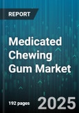 Medicated Chewing Gum Market by Composition (Biodegradable, Non-biodegradable), Drug Type (Aloe Vera, Aspirin, Caffeine), Application, Age Group - Global Forecast 2025-2030- Product Image