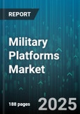 Military Platforms Market by Platform Type (Air, Land, Naval), Components (Avionics, Countermeasure Systems, Propulsion Systems), Technology, Application - Global Forecast 2025-2030- Product Image