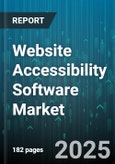 Website Accessibility Software Market by Type (Automation Testing, Manual Testing), Deployment (Cloud-Based, On-Premises), Organization Size, Industry Vertical - Global Forecast 2025-2030- Product Image