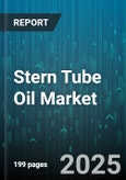 Stern Tube Oil Market by Stern Tube Oil Type (Biodegradable Oil, Mineral Oil, Synthetic Oil), Viscosity Grade (High Viscosity Grades, Low Viscosity Grades, Medium Viscosity Grades), Application, End-User, Distribution Channel - Global Forecast 2025-2030- Product Image