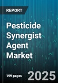 Pesticide Synergist Agent Market by Type (Biological Synergists, Chemical Synergists, Enzyme Inhibitors), Formulation Type (Dry Formulation, Liquid Formulation), Application, End-User, Distribution Channel - Global Forecast 2025-2030- Product Image