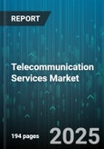 Telecommunication Services Market by Service Type (Cloud & Edge Services, Internet Access Services, Private Network Services), Payment Method (Bundled Packages, Pay-As-You-Go, Subscription-Based), Customer Type - Global Forecast 2025-2030- Product Image