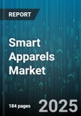 Smart Apparels Market by Product Type (Smart Accessories, Smart Footwear, Smart Jackets), Material Type (Hybrid Blends, Natural, Synthetic), Functionality, Technology Integration, Distribution Channel, End User - Global Forecast 2025-2030- Product Image