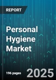 Personal Hygiene Market by Product Type (Antimicrobial Wipes, Antiperspirants & Deodorants, Feminine Hygiene Products), Packaging Type (Bottles, Cans/Aerosol, Pouches), Gender, Application, Distribution Channel - Global Forecast 2025-2030- Product Image