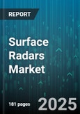 Surface Radars Market by Component (Antenna, Control System, Digital Signal Processor), Technology (Continuous Wave, Frequency Modulated Continuous Wave (FMCW), Pulsed), Frequency Band, Range, Dimension, Application - Global Forecast 2025-2030- Product Image