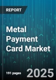 Metal Payment Card Market by Card Type (Customizable Metal Cards, Embedded RFID Metal Cards, Luxury Co-Branded Cards), Category (Cash Back Cards, Premium Cards, Rewards Cards), Material Composition, Price Range, Issuer Type, End-User - Global Forecast 2025-2030- Product Image