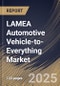 LAMEA Automotive Vehicle-to-Everything Market Size, Share & Trends Analysis Report By Device (Onboard Unit and Roadside Unit), By Connectivity (Cellular and DSRC), By Vehicle, By Communication, By Country and Growth Forecast, 2024 - 2031 - Product Image