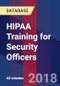HIPAA Training for Security Officers - Product Thumbnail Image