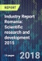 Industry Report Romania: Scientific research and development 2015 - Product Thumbnail Image