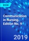 Communication in Nursing. Edition No. 9 - Product Thumbnail Image