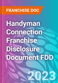 Handyman Connection Franchise Disclosure Document FDD- Product Image