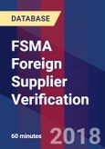 FSMA Foreign Supplier Verification- Product Image