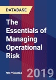 The Essentials of Managing Operational Risk- Product Image