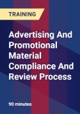 Advertising And Promotional Material Compliance And Review Process- Product Image